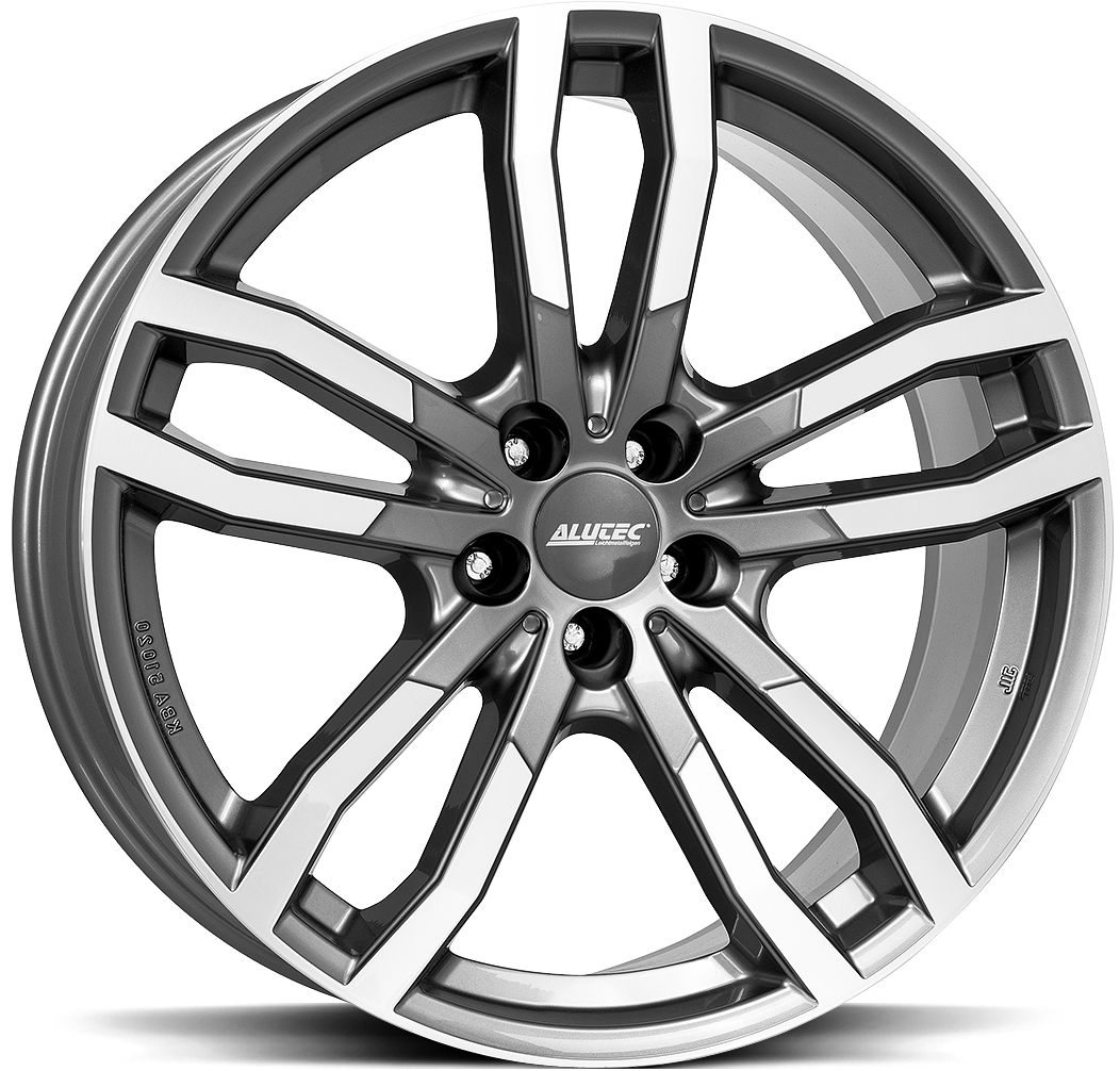 Диск литой Alutec DriveX 21x9.5J/5x112 D66.5 ET53 Metal Grey Front Polished