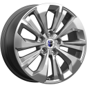 Диск литой КиК Авиор 17x7.0J/5x110 D67.1 ET35 дарк платинум