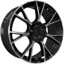 Диск литой PDW 5407 19x9.5J/5x112 D66.6 ET33 Gloss Black Machine Face