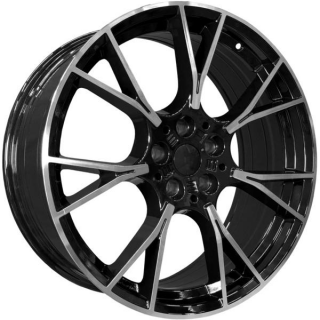 Диск литой PDW 5407 19x9.5J/5x112 D66.6 ET33 Gloss Black Machine Face