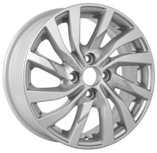 Диск литой КиК КС882 15x6.0J/4x100 D54.1 ET46 Сильвер