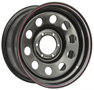Диск штамп. Off-Road Wheels Black 16x8.0J/5x139.7 D110.1 ET0 Black