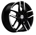 Диск литой Khomen Wheels KHW1708 (Chery tiggo 7pro) 17x6.5J/5x108 D60.1 ET33 Black-FP