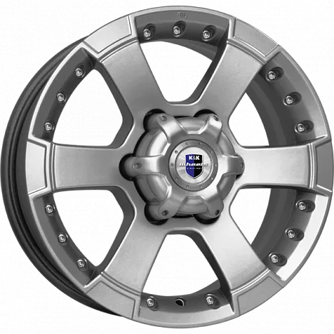 Диск литой КиК М56 16x7.0J/6x139.7 D92.5 ET38 дарк платинум
