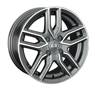 Диск литой LS Wheels LS735 15x6.5J/5x114.3 D73.1 ET40 GMF