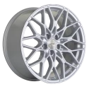 Диск литой Khomen Wheels KHW1902 (3/4/5/6 Rear) 19x9.5J/5x112 D66.6 ET40 Brilliant Silver