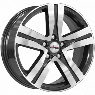 Диск литой iFree Rebel 17x7.0J/5x100 D67.1 ET45 блэк джек