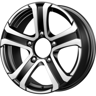 Диск литой iFree Хафпайп 16x6.0J/5x139.7 D98 ET40 блэк джек