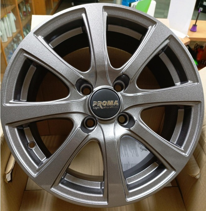 Диск литой Proma Колизей 15x6.0J/4x100 D60.1 ET50 Графит