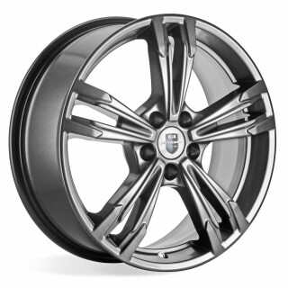 Диск литой КиК Karrera Light 18x7.0J/5x112 D57.1 ET43 брайт дарк платинум