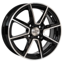 Диск литой Вектор K101 14x5.5J/4x100 D60.1 ET43 алмаз черный