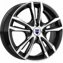 Диск литой КиК Samara-оригинал (КС866) 16x6.0J/4x100 D54.1 ET49 Алмаз черный SK