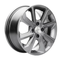 Диск литой Khomen Wheels 1501 15x6.0J/4x98 D58.6 ET36 Gray