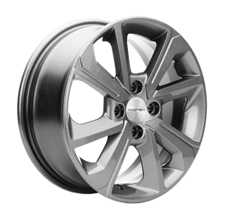 Диск литой Khomen Wheels 1501 15x6.0J/4x98 D58.6 ET36 Gray