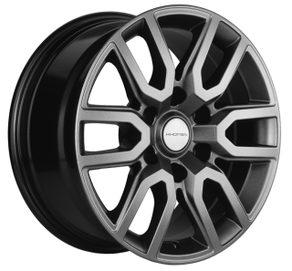 Диск литой Khomen Wheels 1723 17x8.0J/6x139.7 D100.1 ET36 Gray