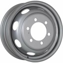 Диск штамп. ГАЗ 3302 Газель 16x5.5J/6x170 D130 ET106 Silver
