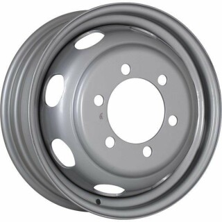 Диск штамп. ГАЗ 3302 Газель 16x5.5J/6x170 D130 ET106 Silver