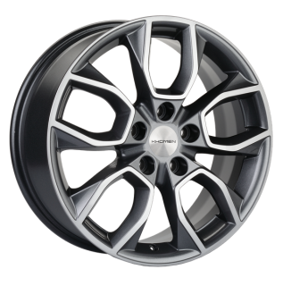 Диск литой Khomen Wheels 1713 17x7.0J/5x114.3 D66.1 ET40 Gray-FP