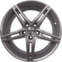 Диск литой Carwel Альфа 118 17x7.0J/5x114.3 D67.1 ET45 sb