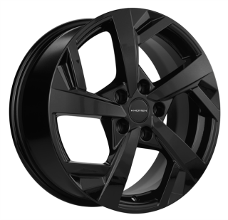 Диск литой Khomen Wheels 1712 17x7.0J/5x114.3 D57.1 ET40 Black