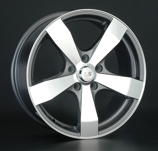 Диск литой LS Wheels LS205 17x7.0J/5x114.3 D73.1 ET45 GMF