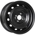 Диск штамп. ТЗСК Largus Logan Almera 15x6.0J/4x100 D60.1 ET50 Черный