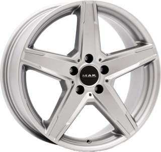 Диск литой MAK Stern 18x9.0J/5x112 D66.6 ET25 Silver