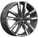 Диск литой Premium Series KP014 Teramont 20x8.0J/5x108 D65.1 ET36 Diamond Black Gris