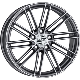 Диск литой MAK Leipzig-D 22x10.5J/5x112 D66.6 ET18 Gunmetal Mirror Face5