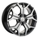 Диск литой Khomen Wheels 1715 17x7.0J/5x114.3 D67.1 ET50 Gray-FP для MAZDA CX-4