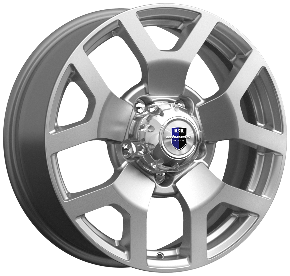 Диск литой КиК Намиб (КС929) 18x7.0J/5x139.7 D108.5 ET35 дарк платинум для УАЗ