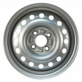 Диск штамп. TREBL 53A45R 14x5.5J/4x100 D54.1 ET45 Silver