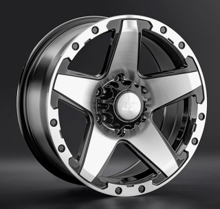 Диск литой LS Wheels LS 1284 16x8.0J/5x150 D110.1 ET2 BKF