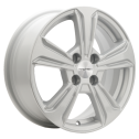 Диск литой Khomen Wheels KHW1502 15x6.0J/4x100 D60.1 ET50 F-Silver