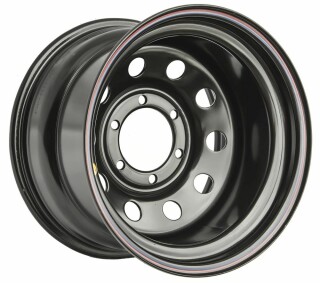 Диск штамп. Off-Road Wheels Toyota/Nissan 16x10.0J/6x139.7 D110 ET-44 Черный