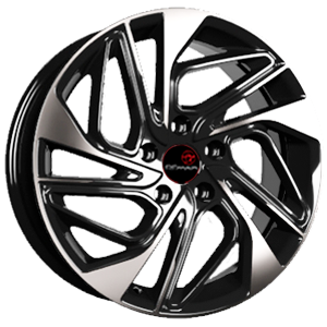 Диск литой RepliKey RAV4 A4 (R206 ) 17x7.0J/5x114.3 D60.1 ET39 BK/FP
