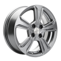 Диск литой Khomen Wheels KHW1502 (Vesta/Almera) 15x6.0J/4x100 D60.1 ET50 Gray для LADA (ВАЗ) Vesta