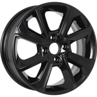 Диск литой Khomen Wheels 1501 15x6.0J/4x100 D60.1 ET50 Black