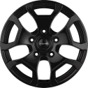 Диск литой Khomen Wheels KHW1725 (Niva 4x4) 17x6.5J/5x139.7 D98.5 ET35 Black