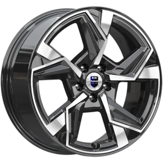 Диск литой КиК Кайан (KC101) 18x7.5J/5x108 D67.1 ET33 алмаз черный