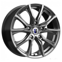 Диск литой КиК Твист (KC697M) 17x7.5J/5x115 D70.2 ET44 алмаз черный