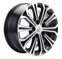 Диск литой Khomen Wheels KHW1610 (ZV 16_Octavia) 16x6.5J/5x112 D57.1 ET46 Black-FP