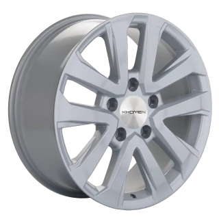 Диск литой Khomen Wheels KHW2003 (LC200/LC100) 20x8.5J/5x150 D110.1 ET45 F-Silver