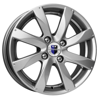 Диск литой КиК Джемини 15x6.0J/4x98 D67.1 ET35 дарк платинум