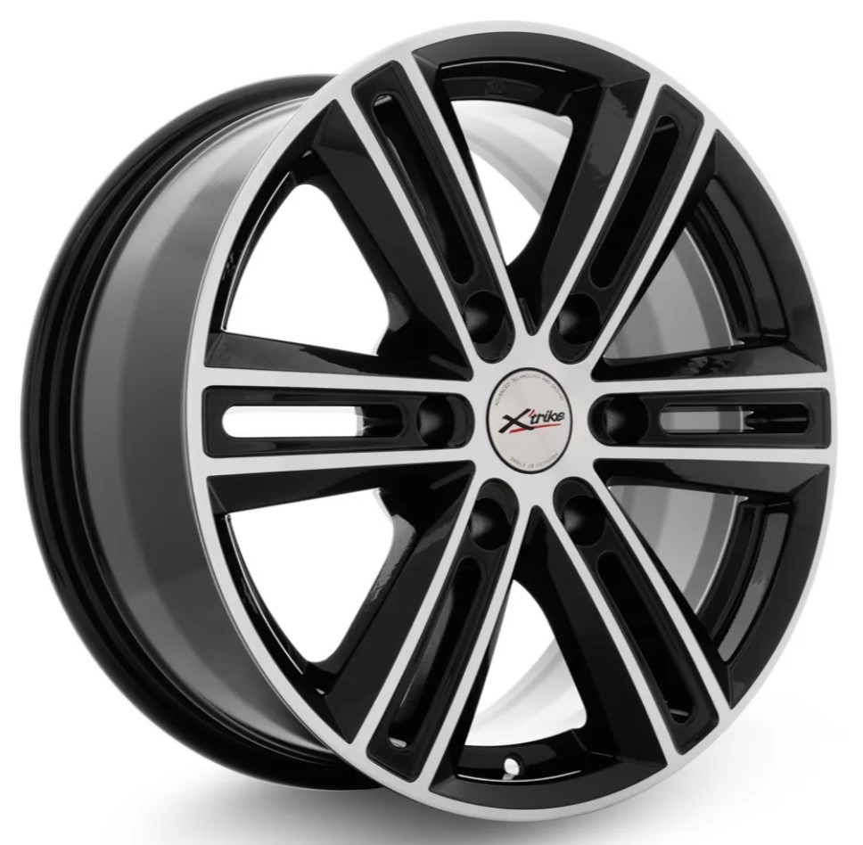 Диск литой X'trike X-124 17x7.5J/6x139.7 D100.1 ET36 BK/FP