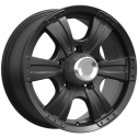 Диск литой СКАД Рейнджер 16x7.0J/5x139.7 D98 ET40 чёрный бархат