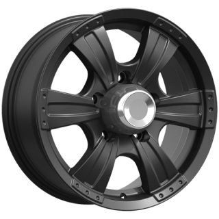 Диск литой СКАД Рейнджер 16x7.0J/5x139.7 D98 ET40 чёрный бархат
