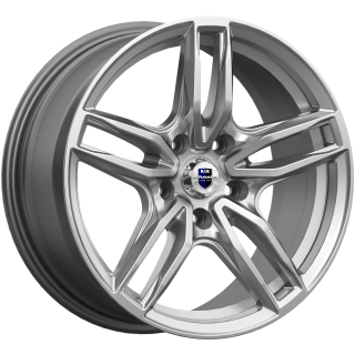 Диск литой КиК Бартон 17x8.0J/5x112 D66.6 ET39 дарк платинум
