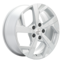 Диск литой Khomen Wheels KHW1712 (Juke) 17x7.0J/5x114.3 D66.1 ET47 F-Silver