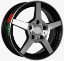 Диск литой Megami AF-07 14x5.5J/4x100 D67.1 ET43 BKF
